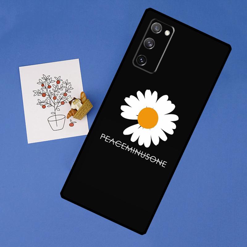 Daisy Flower Phone Case For Samsung Galaxy S25 Ultra S9 S10 S20 S21 S22 Plus S23 Ultra S24 FE Back Cover