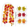 1/2Pcs 175/200CM Fall Maple Leaf Garland Indoor Outdoor Hanging Artificial Leaves Plants Vine Porch Decoration