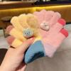 Warm Cartoon Rabbit Gloves for Toddlers 1-3 Years – Autumn/Winter Cold Protection