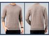 Herren Business Casual dicker Kaschmirpullover - Neuer Stil, Halbhoher Rundhalsausschnitt, 100% Reines Kaschmir, Hochwertige Basisschicht