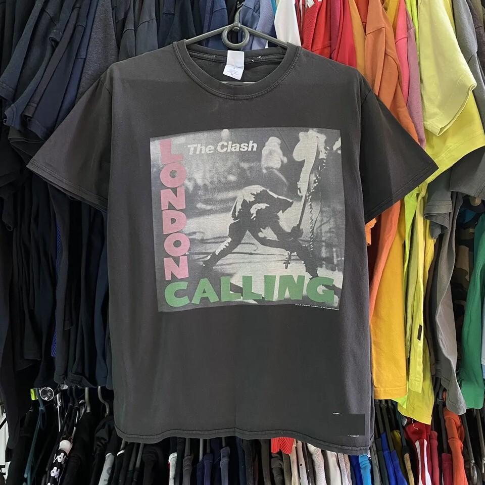 Vintage The Clash London Calling 1979 rock band tee XL