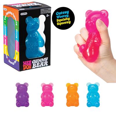 Cute Bear Nee Doh Maltose Squeeze Toy Dough Colorful Sensory Toy Creative New Item Desk Decoration Stress Relief Doll S*****