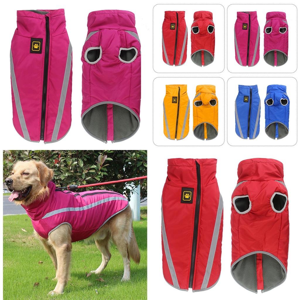 Warm Outdoor Reflective Dog Vest Jacket For Winter