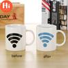 Hi Color Changing Coffee Cup Creative Good Morning Color Changing Cup Ceramic Mug