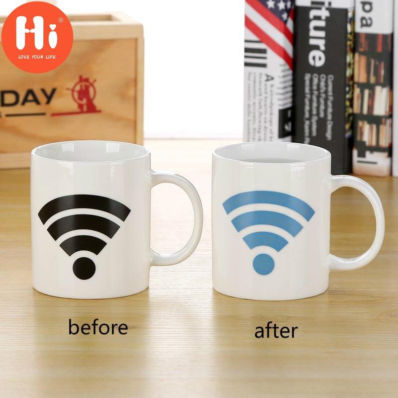 Hi Color Changing Coffee Cup Creative Good Morning Color Changing Cup Ceramic Mug