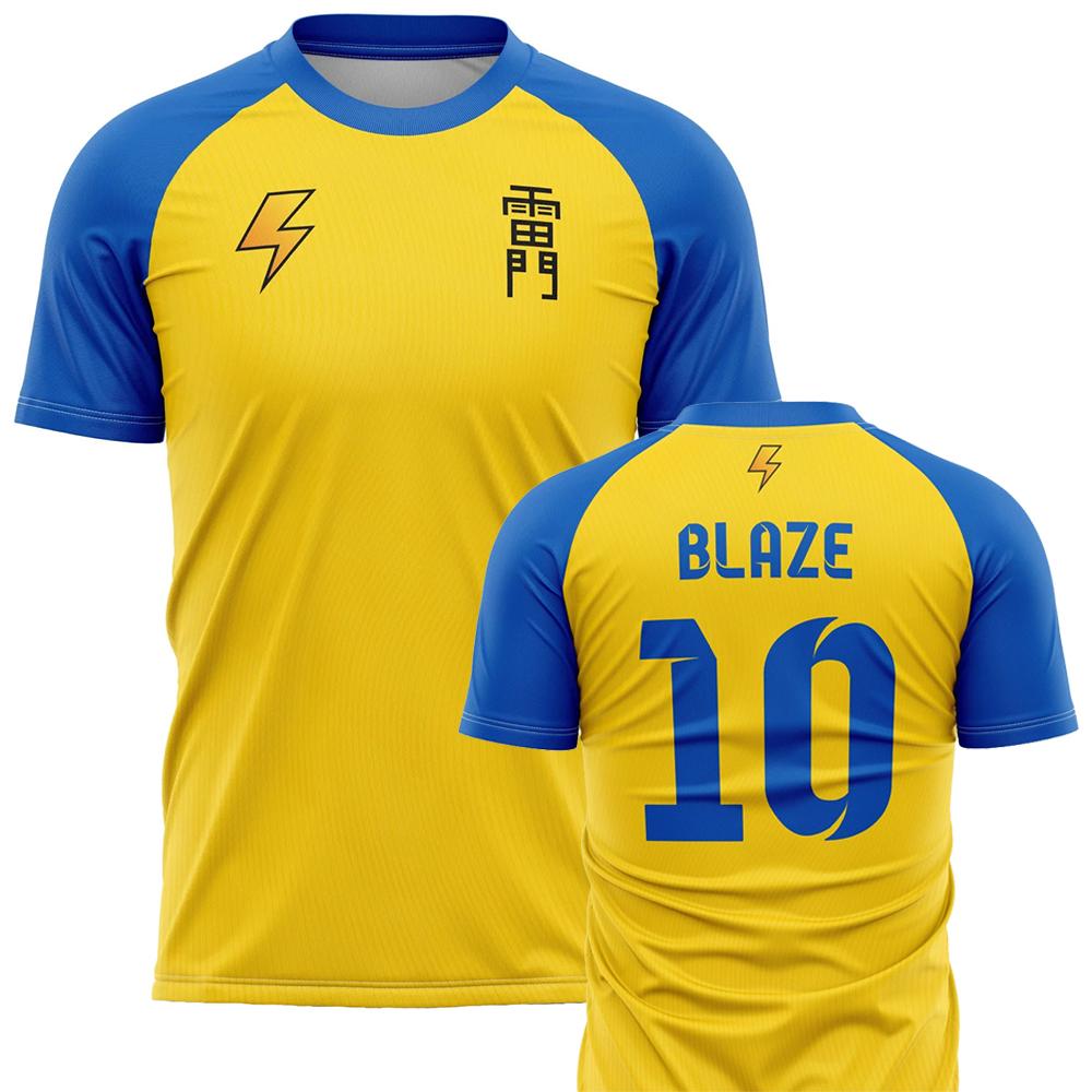 

Unisex Streetwear Inazuma Eleven Football Tee Jersey Short Sleeve Loose Casual T-shirt Fashion Summer Graphic Print Tshirts Male S