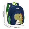 Maeau Mini Dinosaur Kindergarten Backpack for Girls and Boys, Cute, Double-Shoulder Design with Reflective Strips, Water-Repellent, Kids' SY002