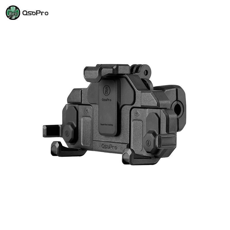 Five-Piece Direct-Connect Shock-Absorbing Mobile Phone Bracket for Motorcycle & Electric Vehicle Handlebars