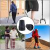 New Rubber Shower Chair Leg Caps Heavy Duty Grey Black Shower Chair Leg Cover 19MM Replacement Caps Feet Bath Seat Stools