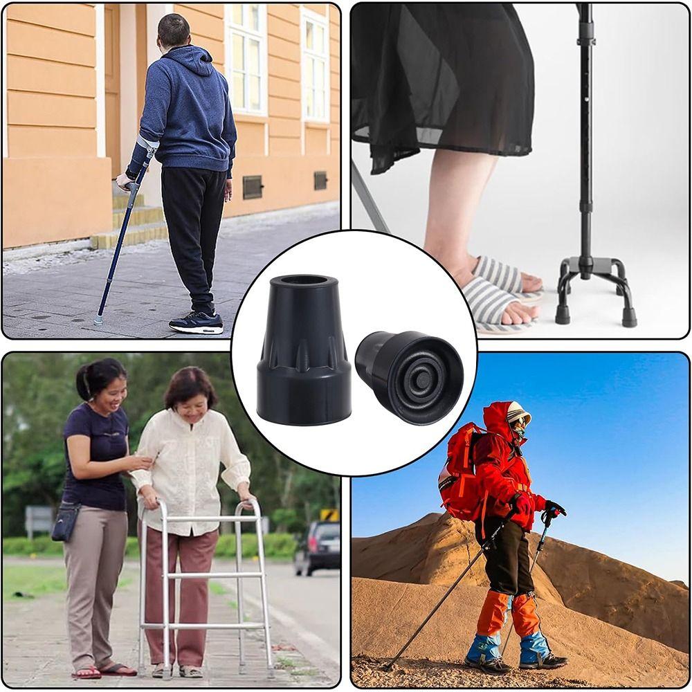 New Rubber Shower Chair Leg Caps Heavy Duty Grey Black Shower Chair Leg Cover 19MM Replacement Caps Feet Bath Seat Stools