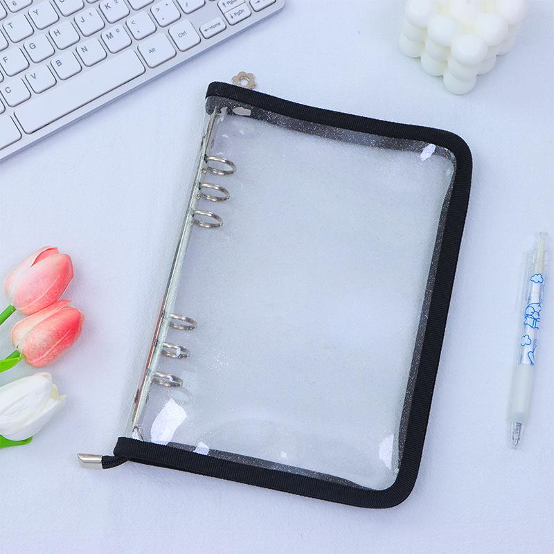 

Прозрачный органайзер и планер А5 в корейском стиле со съемными цветными страницами