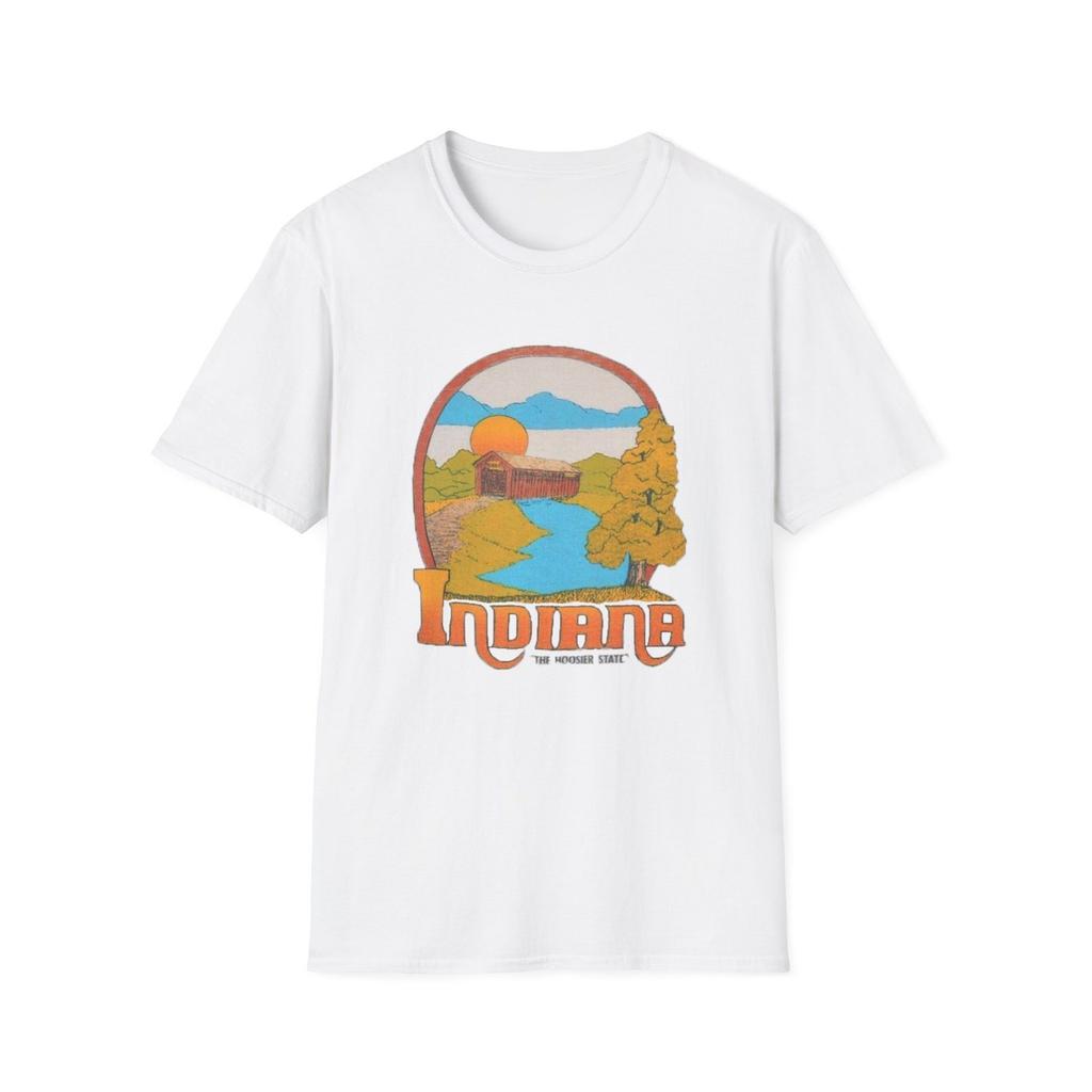 Vintage Indiana Retro Tourist T-Shirt