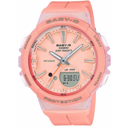 Casio Baby-G FOR SPORTS Women's Watch with Pedometer, BGS-100-4AJF
