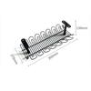 ABS 360mm Tischsteckdose Aufhängehalter Steckdosenleiste Aufbewahrungsregal Festschraubbar Kabelmanagement-Schale für Büros Zuhause Kabel-Organizer