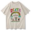 La Morte Sta Arrivando Maglietta Divertente Uomo Estate Stampa Abbigliamento Harajuku Vintage Unisex 100% Cotone Magliette Grafiche Abbigliamento Classico