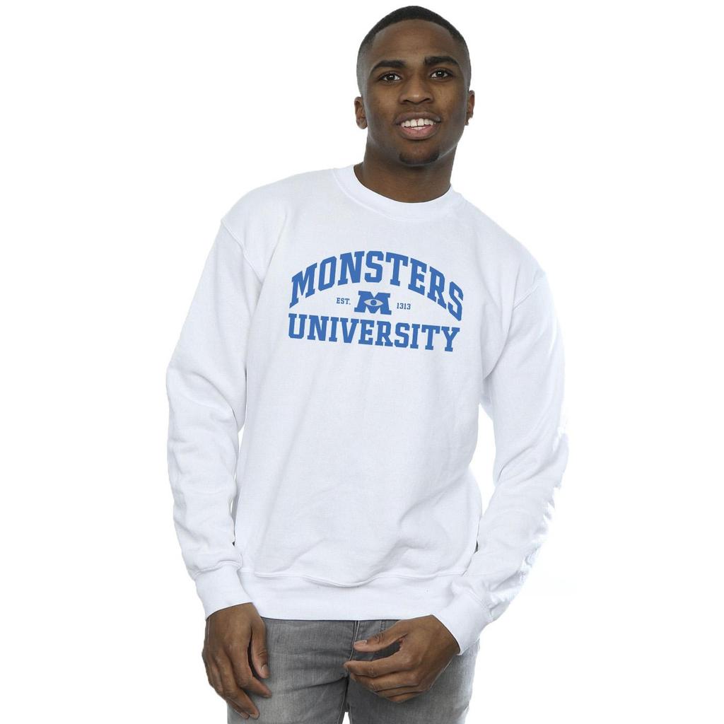 Disney Mens Monsters University Logo Sweatshirt