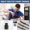 Limnyves 3pcs SDS Shank Bit Holder Keychain Quick Change Extension Bar Drill Bit Holder Quick Change Connect Rod Tool Set