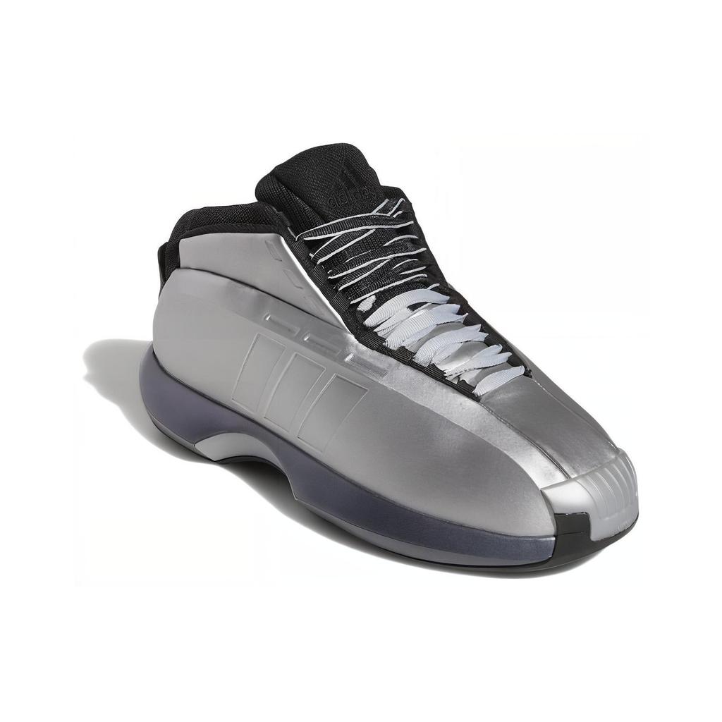 adidas Crazy 1 Metallic Silver 2022 Herren Sneaker Matt-Silber Core-Schwarz Team-Onix GY2410