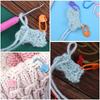 Plastic Knitting Tools Blocking Stitch Markers 100pcs
