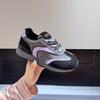 Women's 2025 New Spring Summer Versatile Sports Leisure Oes Retro Racing Soft Bot Agan Oes Cross Bule Casual Shoes