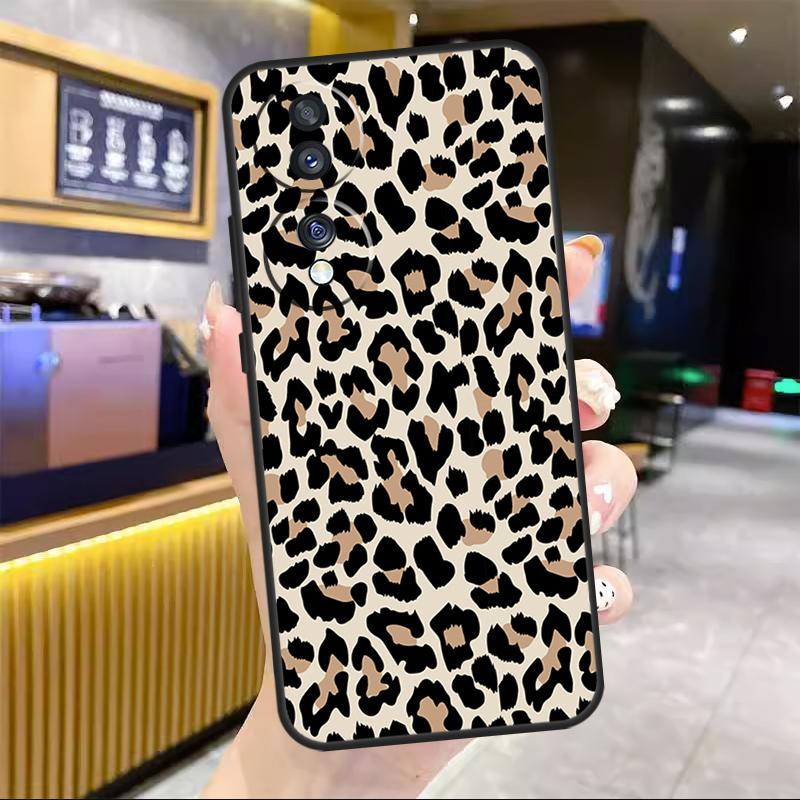Leopard Skin For Honor Magic 7 Lite 5 6 8 Pro Case For Honor Win RT X9c X9a X9b X8b X8c 200 400 50 70 90