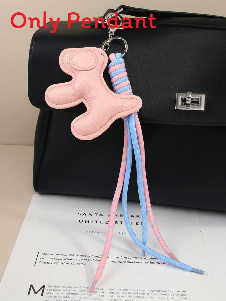 Miu Pu Cute Dog Bag Charm With Creative Keychain Accessory For Women