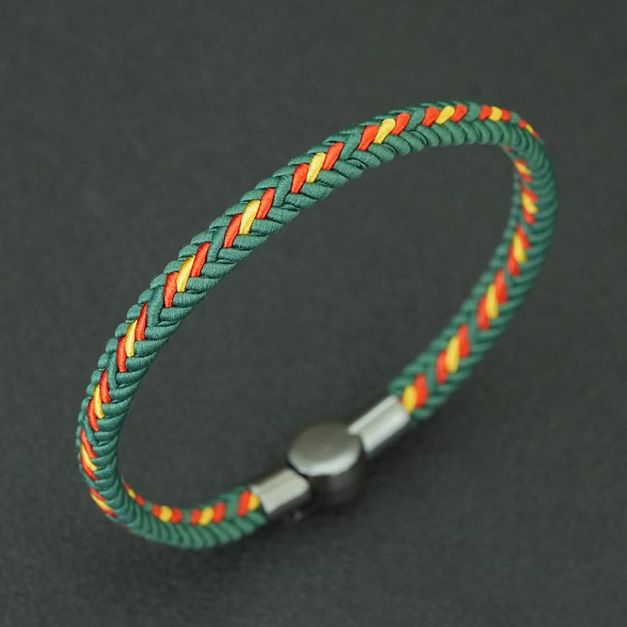 

Noter Premium Selected Fabric Bracelet Unisex Various Colors And Sizes For Option Lightweight Comfortable Perfect Gift For Lover XS 16.5cm 6.5Inch