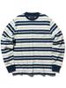 Beams Plus L/S TEE B+INDG St 25S Men's NAVY L 38140075156