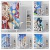 Home Shower Curtains for Bathroom Landscape Animals Waterproof Fabric Bathroom Curtains Modern Shower Curtain 180x200 240x200
