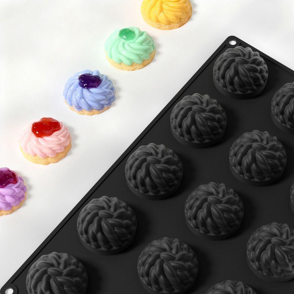 15 Zellen Blume Schokoladenform Hitzebeständige Puddingform Backen Kuchenformen Küchenwerkzeuge