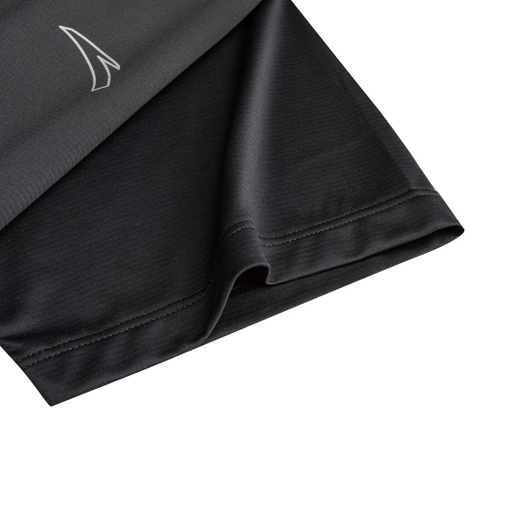 Anta Mens Short Sleeve Knitted T-Shirt Summer 2026 Men tops Basic-Black 952625115-5