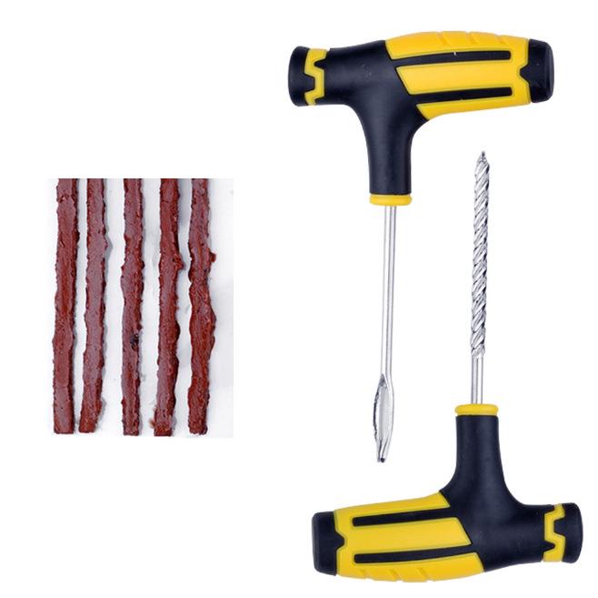 Universal Car Tire Quick Repair Kit - Emergency Outdoor Tool Set