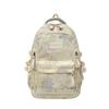 Schoolbag national style backpack ins storm point backpack junior high school college style campus bag flash large capacity student schoolbag