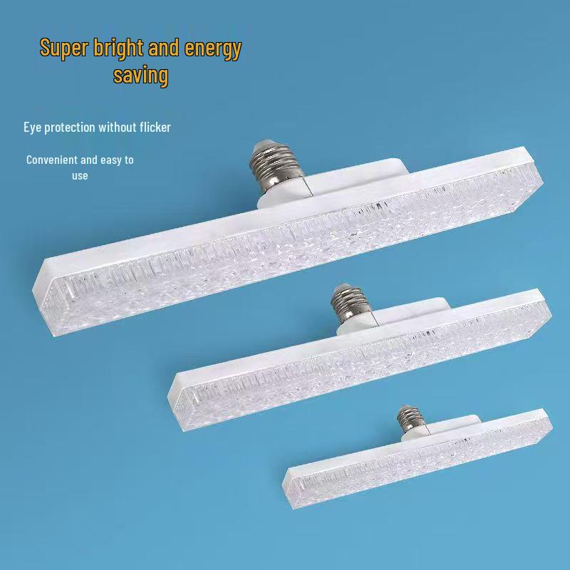 

LED Crystal Long Strip Bulb - E27 Screw, Eye Protection, Energy-Saving, for Bedroom & Living Room 6500K