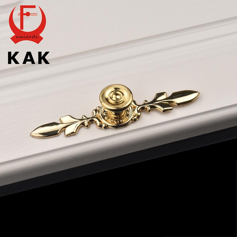 KAK 120MM Bronze Handles Kitchen Door Cupboard Zinc Alloy European Modern Wardrobe Furniture Drawer Pulls Cabinet Knobs Hardware