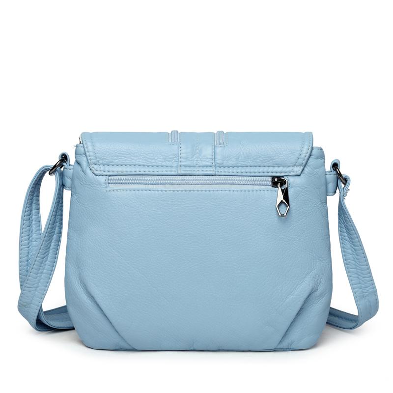 Elegant PU Leather Crossbody Bag for Women – Vintage-Style Design with Dual Zip Closure and Metal V Logo, Perfect for Daily Wear