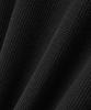 LXT Waffle Henley Neck Crop T-Shirt [Black]