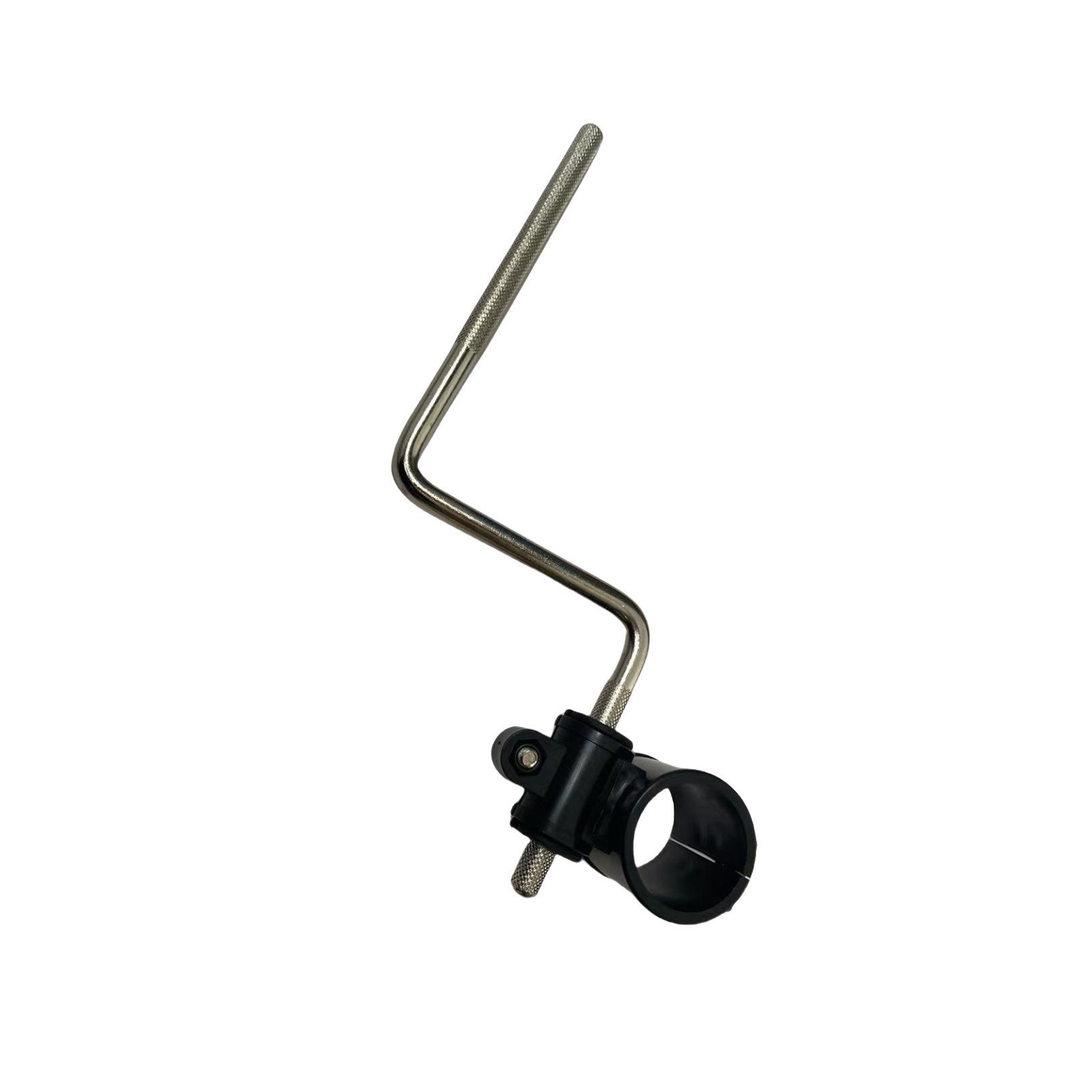Universal Three-Way Pipe Clamp for Electronic Drums, 38mm to 10mm