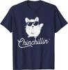 Chinchillin' - Funny Chinchilla Lovers (Navy Blue) Unisex T-Shirt