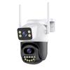 ICSEE Dual-Screen Wireless Home Surveillance Camera: 8MP, 9MP, 5x Zoom, HD, WiFi, Dual-Lens