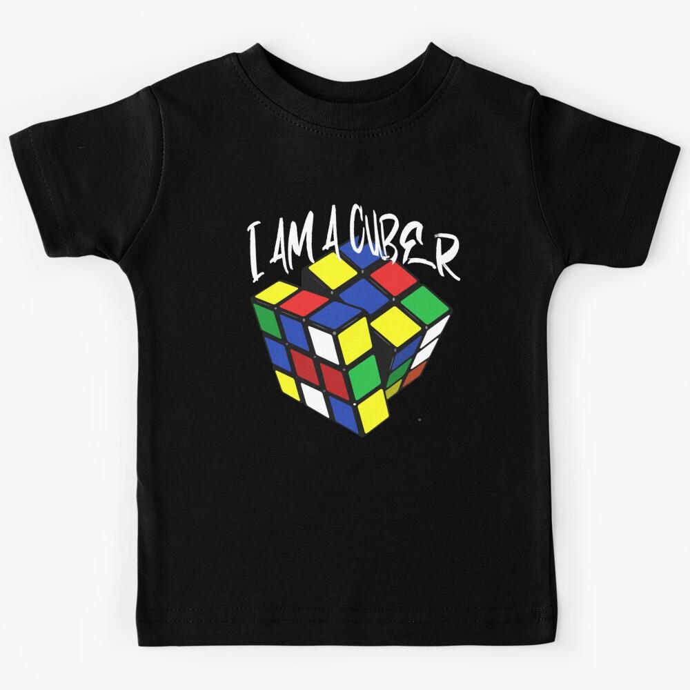 I am a cuber Tri-blend Kids T-Shirt 150