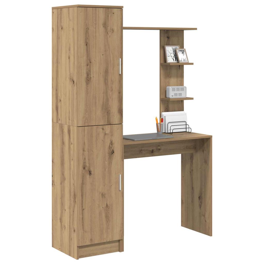 Desk Set 2 pcs Artisan Oak