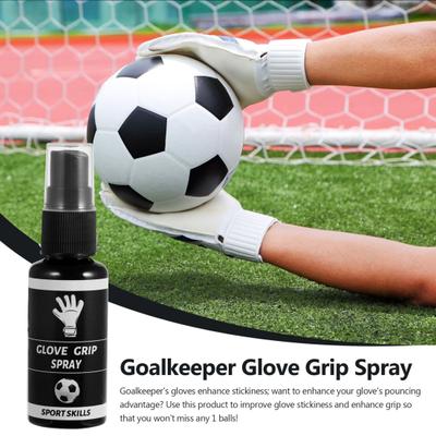 30 ml Fußballhandschuh-Klebrigmacher, der die Handschuhklebrigkeit stärkt, leicht zu tragen, erhöhter Grip, Torwarthandschuh