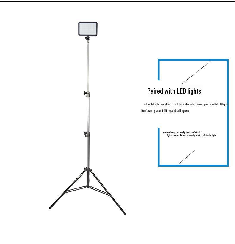Studio Light 2.8m Outdoor Tripod Stand with Pneumatic Support for Photography