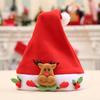 Christmas Decorations Red Children's Fingers Old Man Christmas Hat Christmas Gift Children Cartoon Christmas Hat Handmade