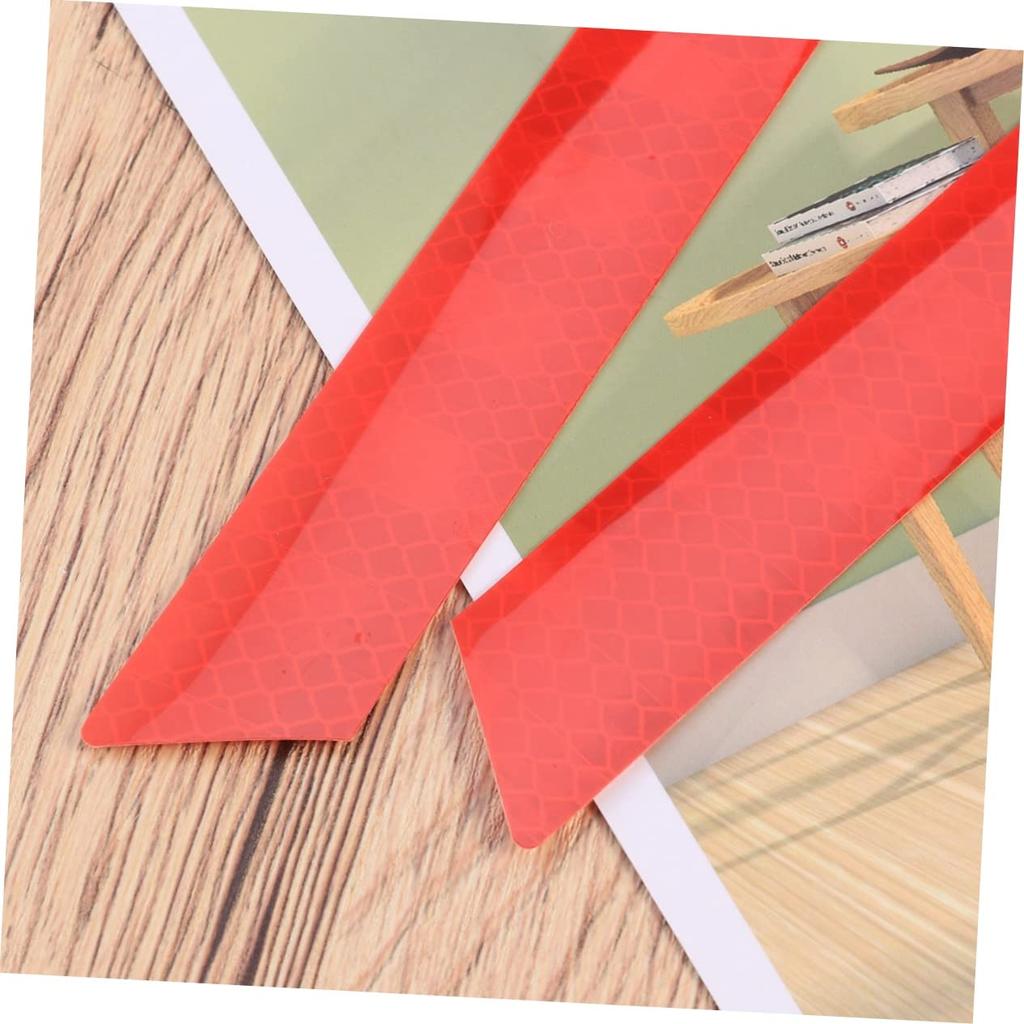 TOKIDNY Pair Car Bumper Sticker Car Sticker Car Sticker Warning Sticker Auto Bumper Reflective
