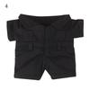 20CM Doll Clothes Tooling Style Vest Shorts Tight Fitting Uniform Knitted Sweater Overalls Suit For Idol Dolls Accessories