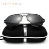 VEITHDIA Stainless Steel Men's Sunglasses Polarized Mirror Lens Eyewear Accessories  3559