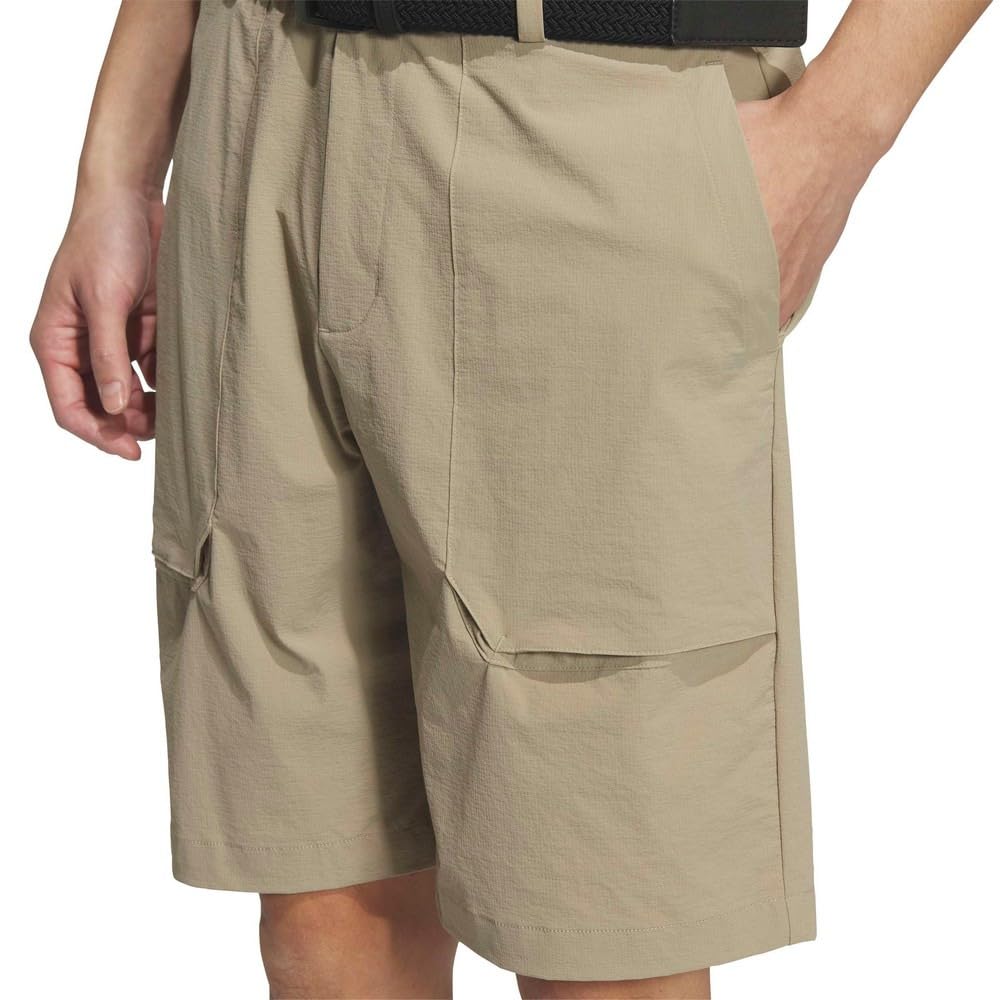 Golf Half Pants ACTIVE Crinkle Shorts Branch Cargo [Adidas Golf] EX-STRETCH Water-repellent Men's