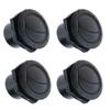 Vent Grill Cover Ventilation Blade Round Boat Car RV Marine Parts A/C Air Outlet Vent Louvered